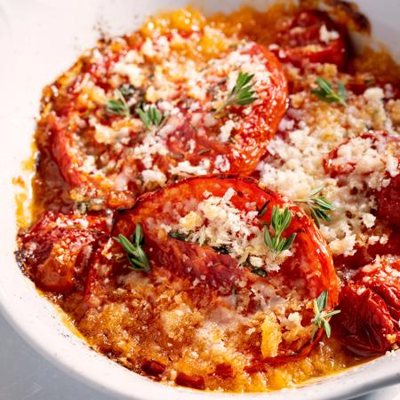 Roasted Tomato Gratin