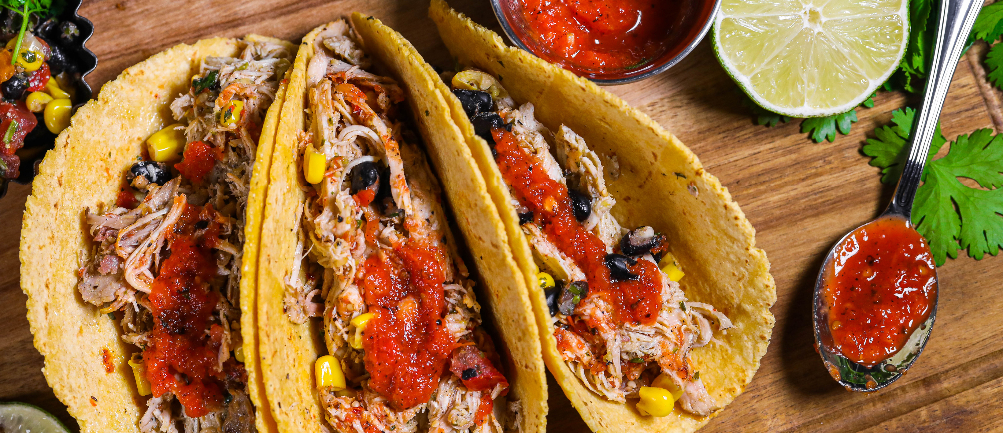 Smoked Turkey Tacos