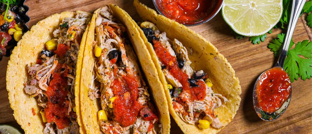 Smoked Turkey Tacos