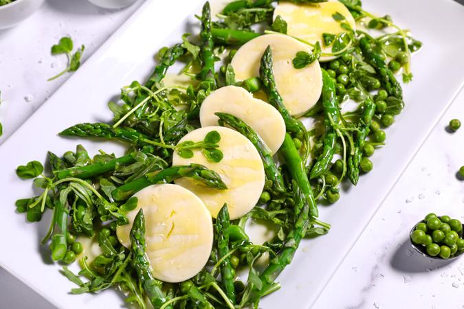 Spring Green Caprese Salad