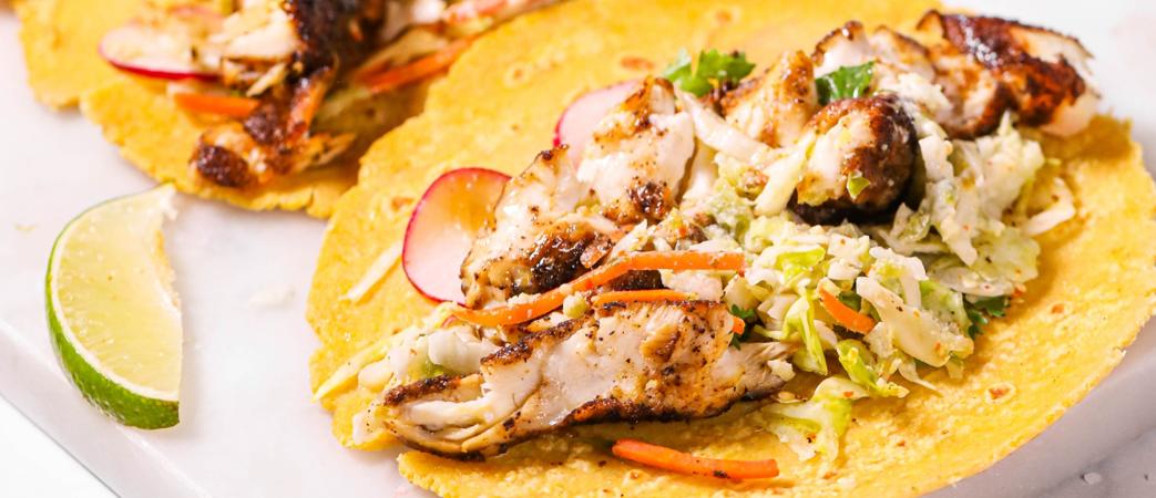 Easy Fresh Fish Tacos