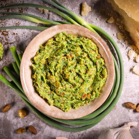 Garlic Scape Pesto