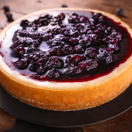 Vegan Blueberry Cheesecake