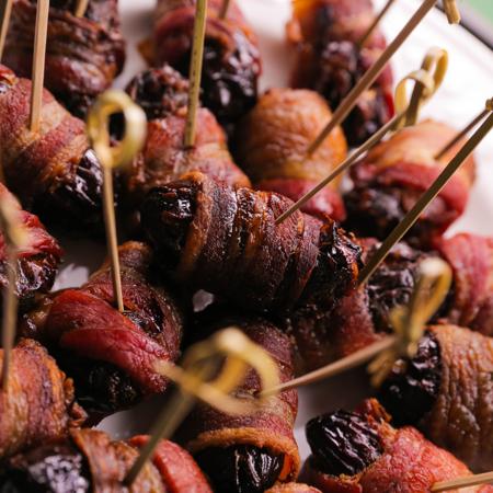 Bacon-Wrapped Dates