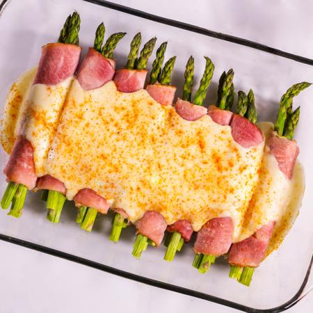 Heavenly Ham® and Asparagus Rolls
