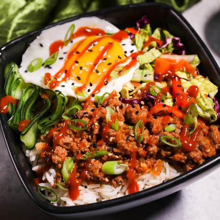 Korean-Style Beef Bowl