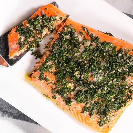 Easy Herb-Encrusted Salmon