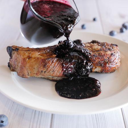 Blueberry Balsamic BBQ Sauce