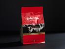 Boston Stoker Coffee Beans shipped nationwide in a beautiful red and black bag