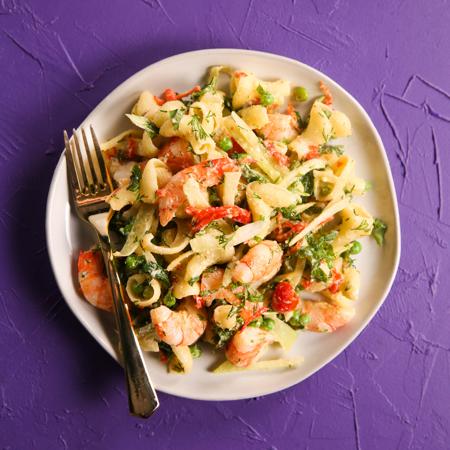 Creamy Shrimp Pasta Salad