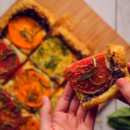 Heirloom Tomato Tart