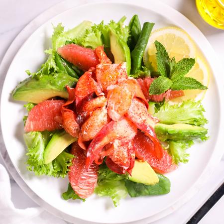 Lobster Salad with Avocado and Grapefruit