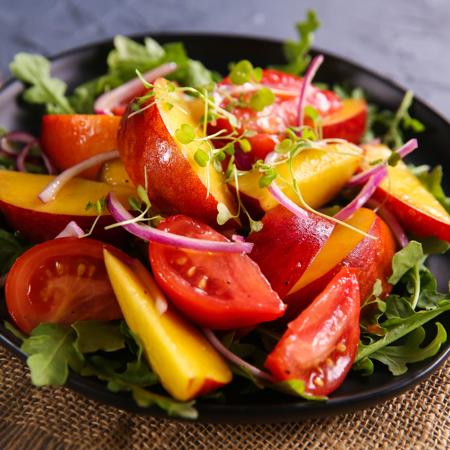 Heirloom Tomato & Peach Salad