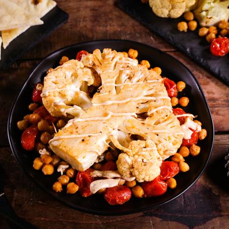 Moroccan Roasted Cauliflower