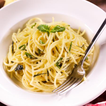 Spaghetti with Lemon-Parmigiano Sauce