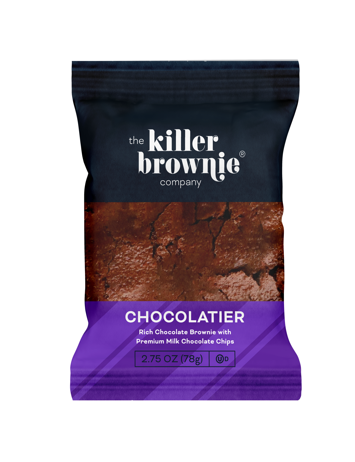 Killer Brownie Chocolatier Individually Wrapped