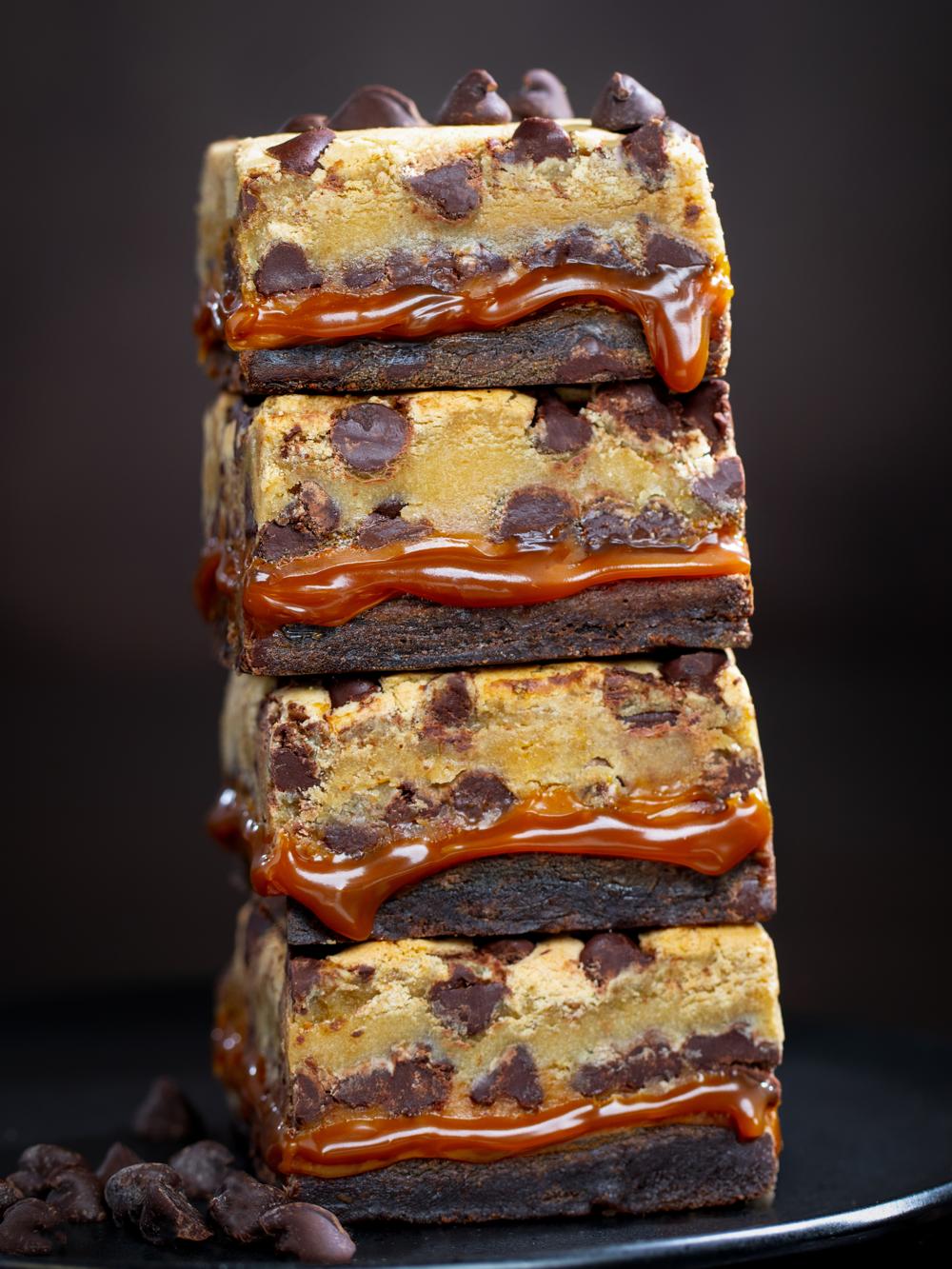 Cookie Dough with Caramel