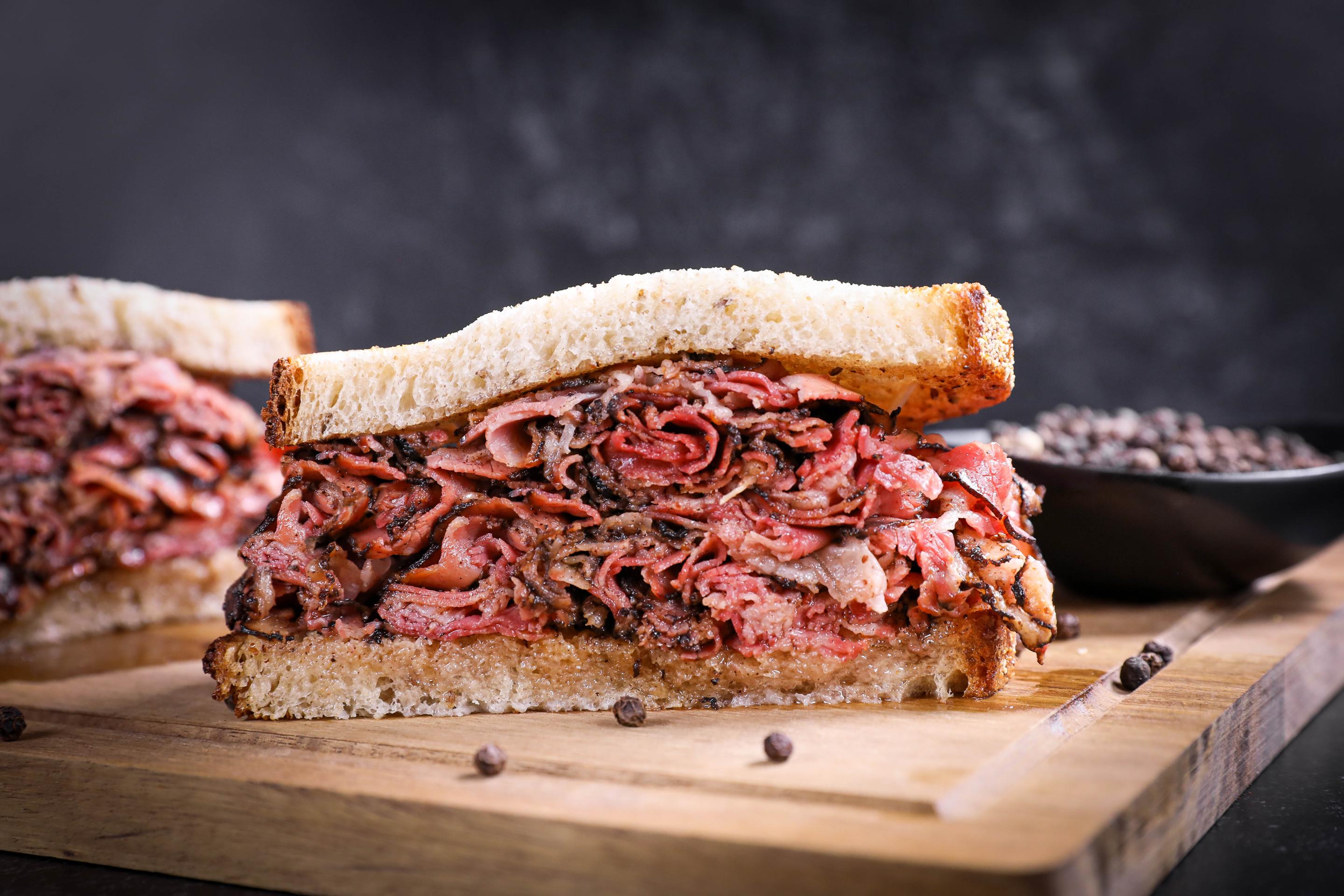 Pastrami sandwich