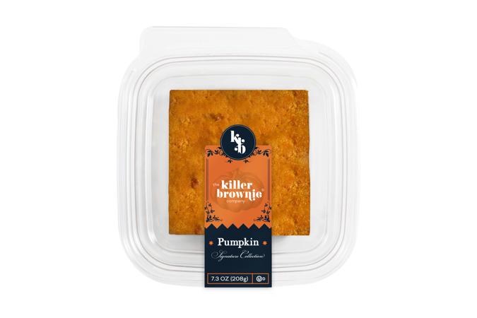 Killer Brownie Pumpkin Brownie