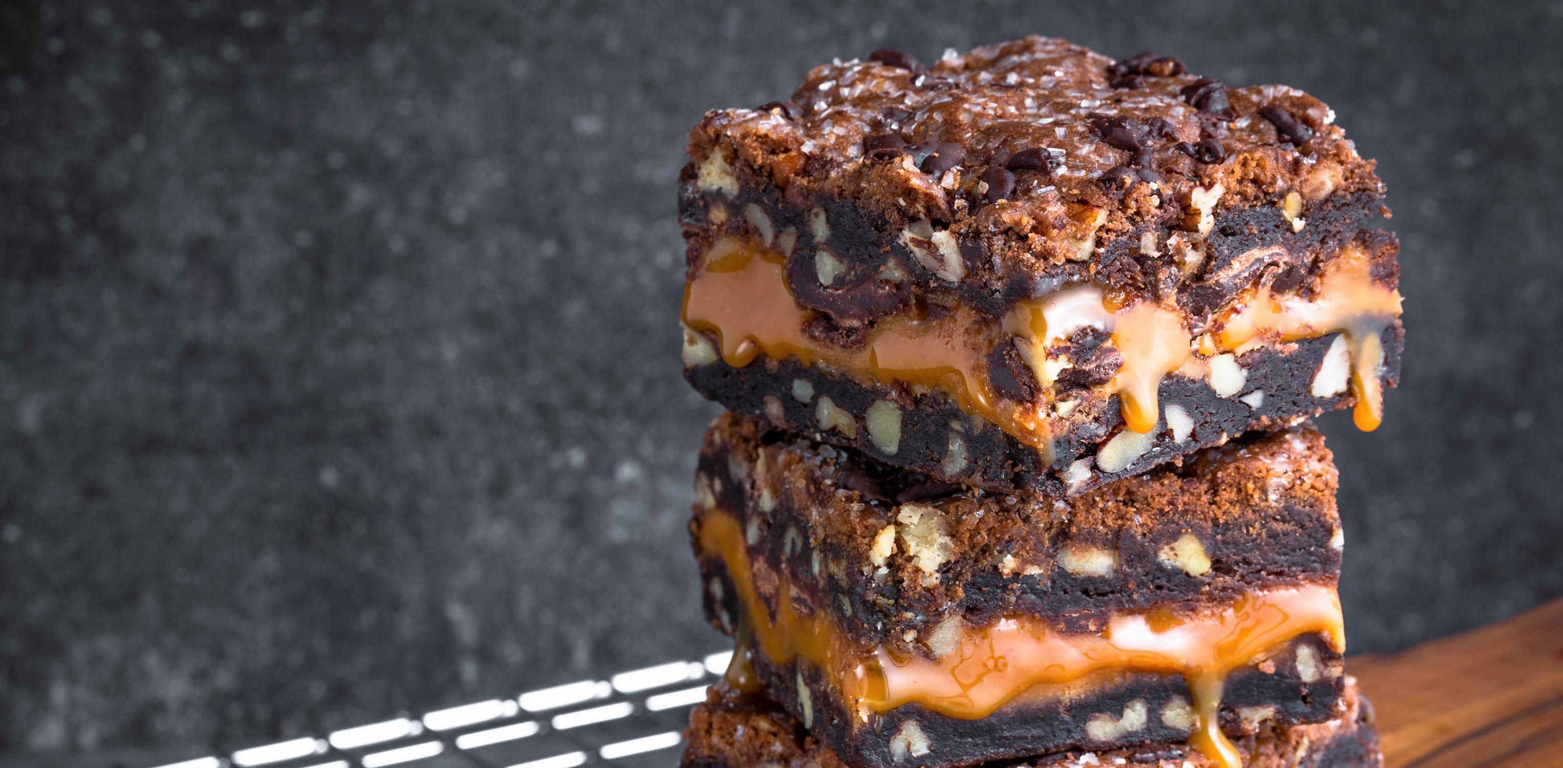 Salted Caramel Killer Brownie