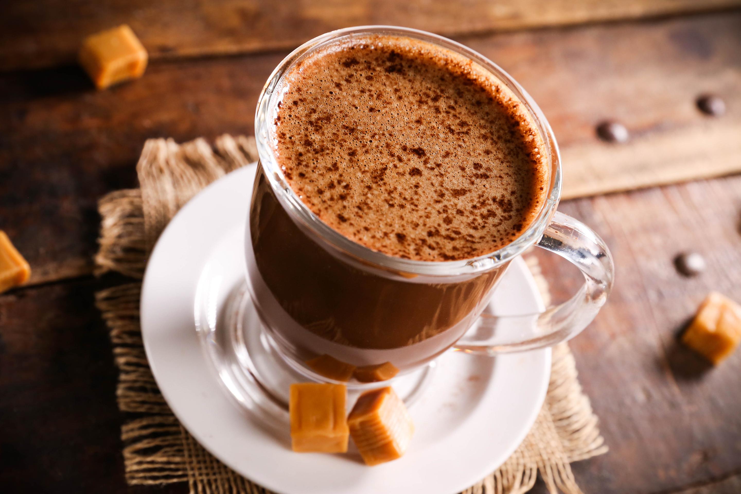 Caramel coffee