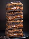 Original Killer Brownies with caramel and Pecan