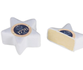 1776 red white and blue star cheese