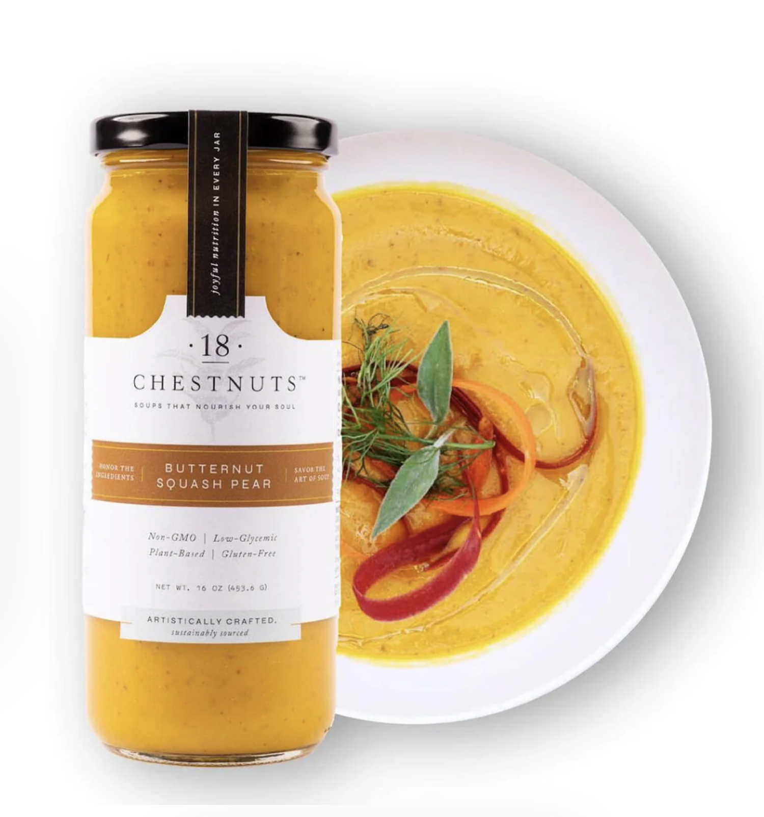 18 Chestnuts Butternut Squash Pear