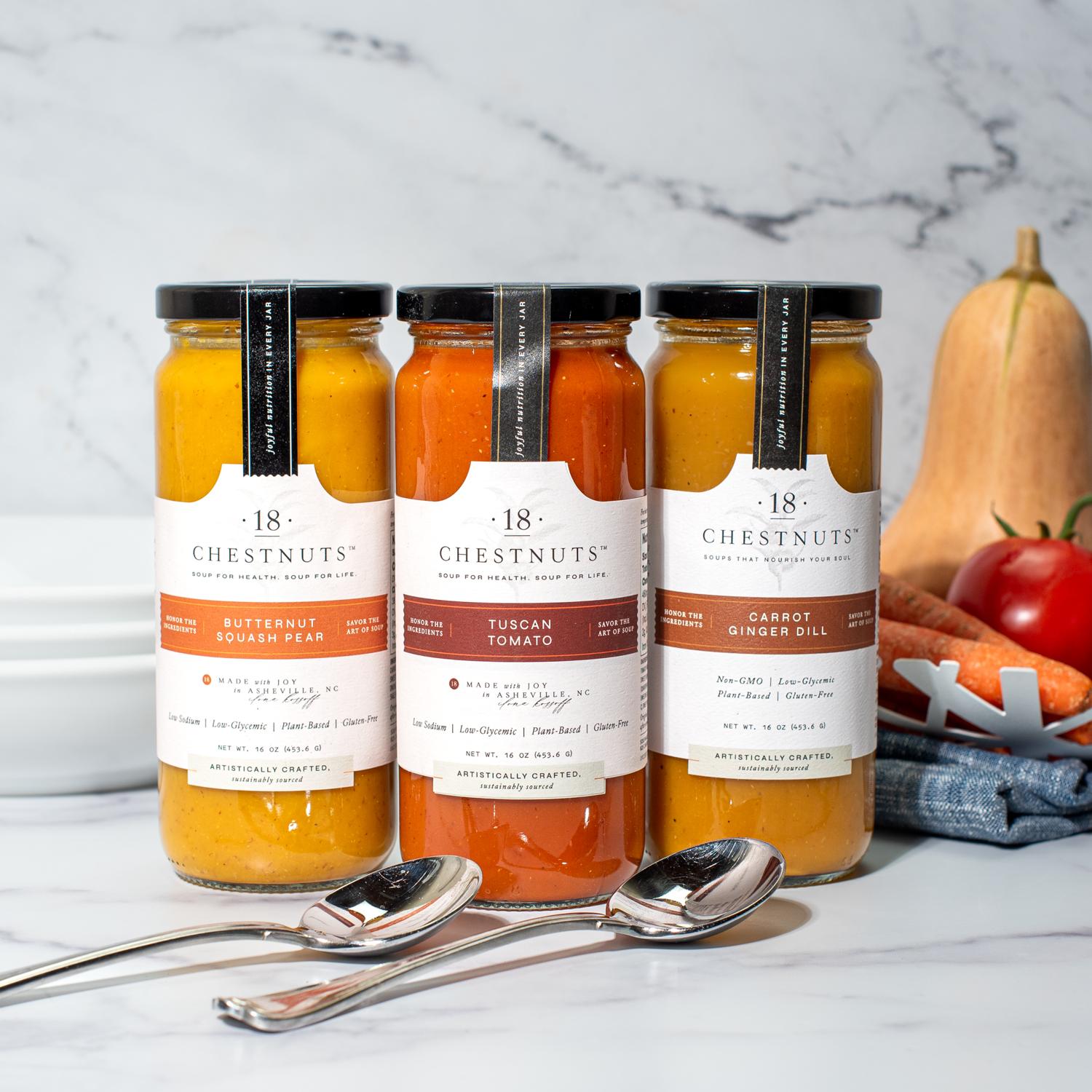 18 Chestnuts Soup Sampler