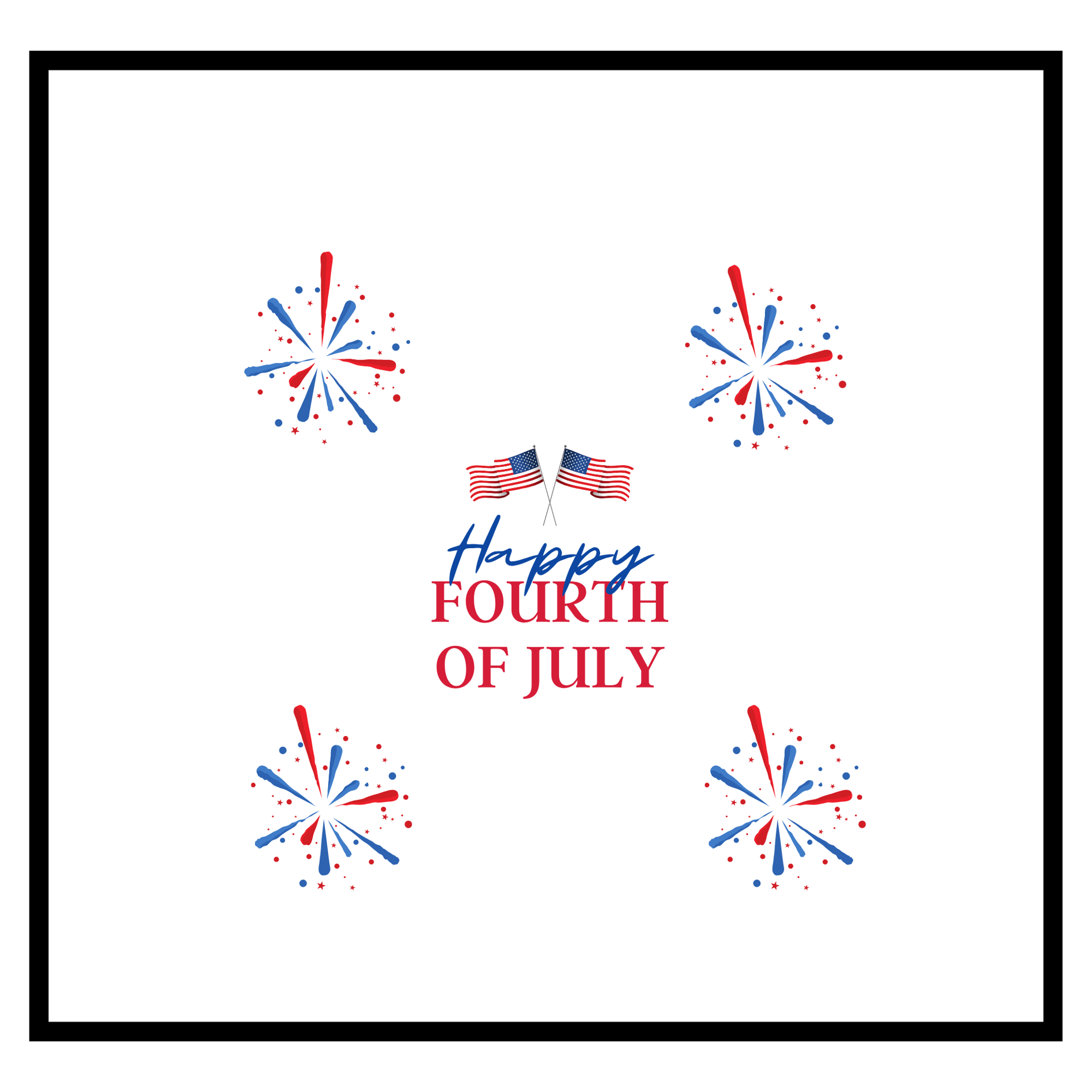 Happy Fourth of July Gift Box choose your own killer brownies