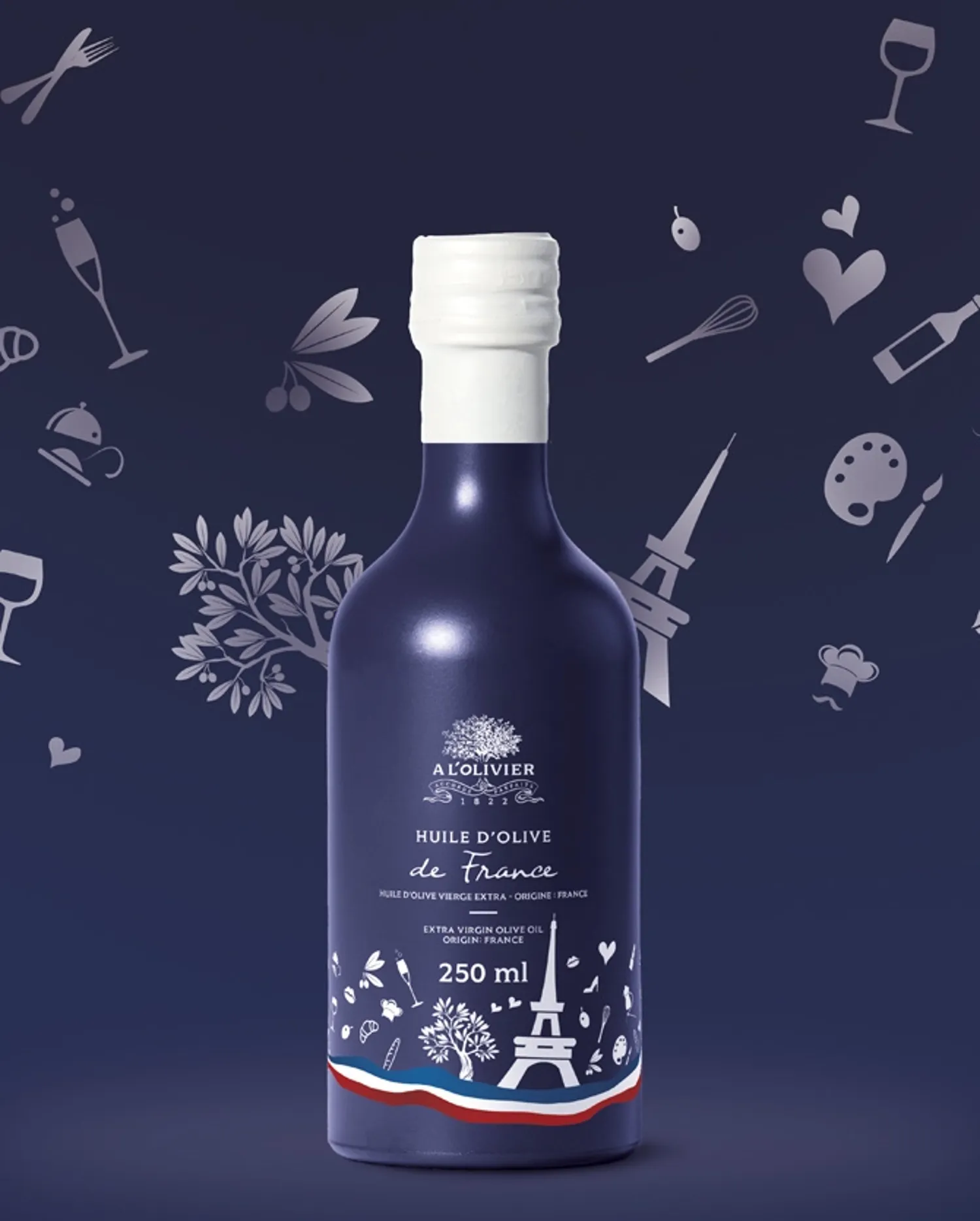 a lolivier french olive oil colors of france bottle