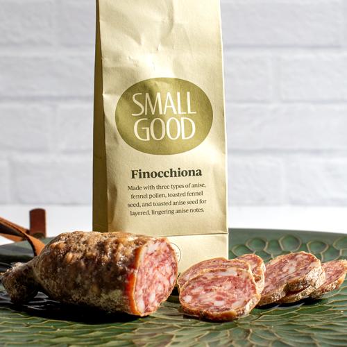 A Small Good Finocchiona Sausage