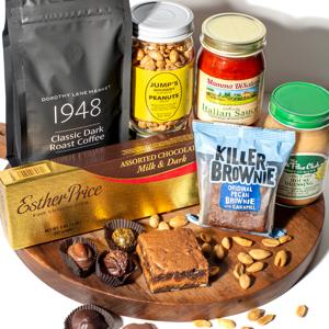 A taste of Dayton Gift Box with Killer Brownie, Pine Club, Esther Price, Mamma DiSalvo's, Jumps