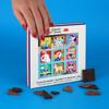 Le Chocolate des Francais 9 chocolate squares Animals