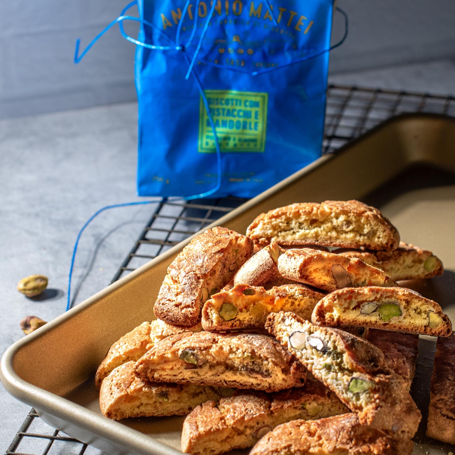 Antonio Mattei Pistachio and Almon Biscotti