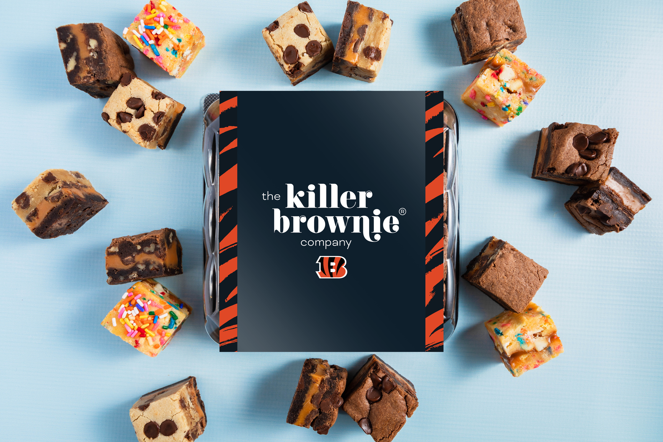 Assorted Killer Brownie® Bengals Gift