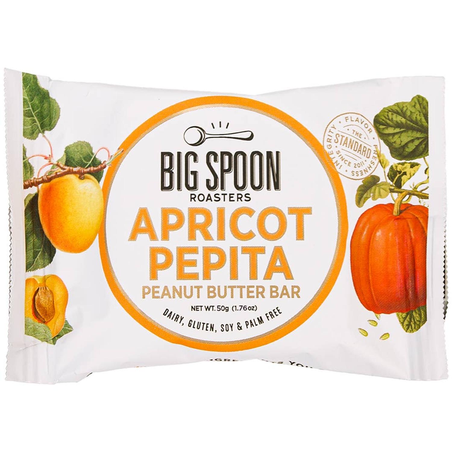 Big Spoon apricot pepita bar