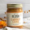 arrot Cake almond and walnut butter full size 13 oz jar with maple syrup, cinnamon, allspice an nutmeg
