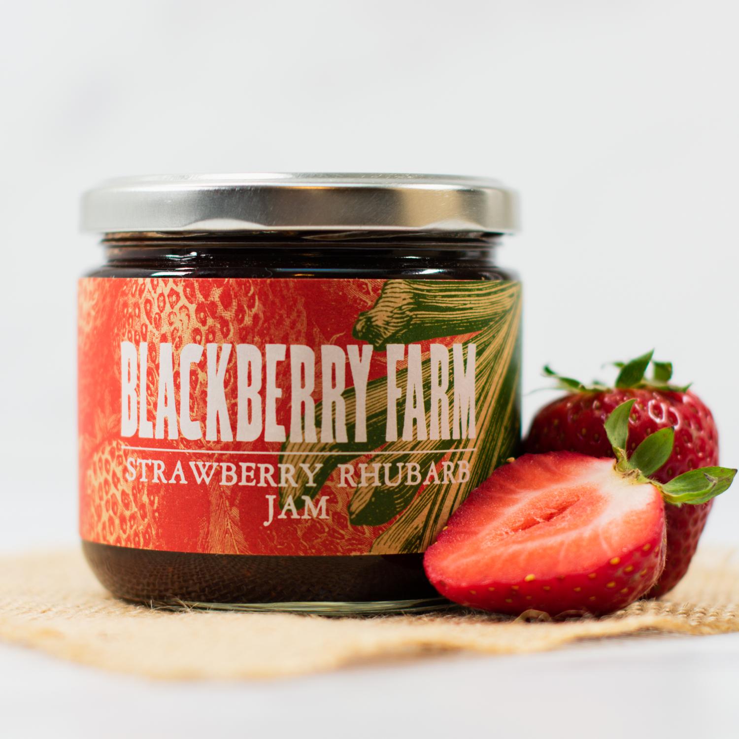 Blackberry Farm Strawberry Rhubarb jam