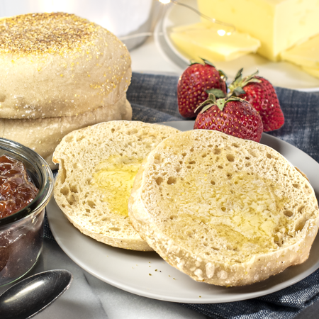 Blue Oven English Muffins from Findley Market in Cincinnati