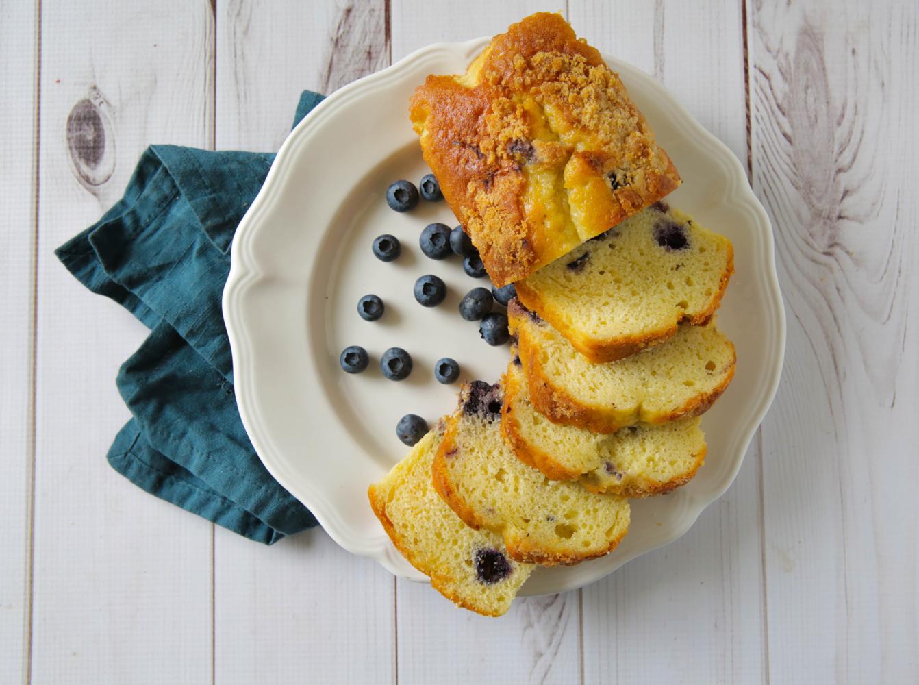 French Blueberry Loaf