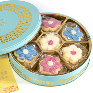 Bonnie & Pop Floral Cookie Tin