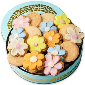 bonnie and pop blooming shorrbreat cookie tin