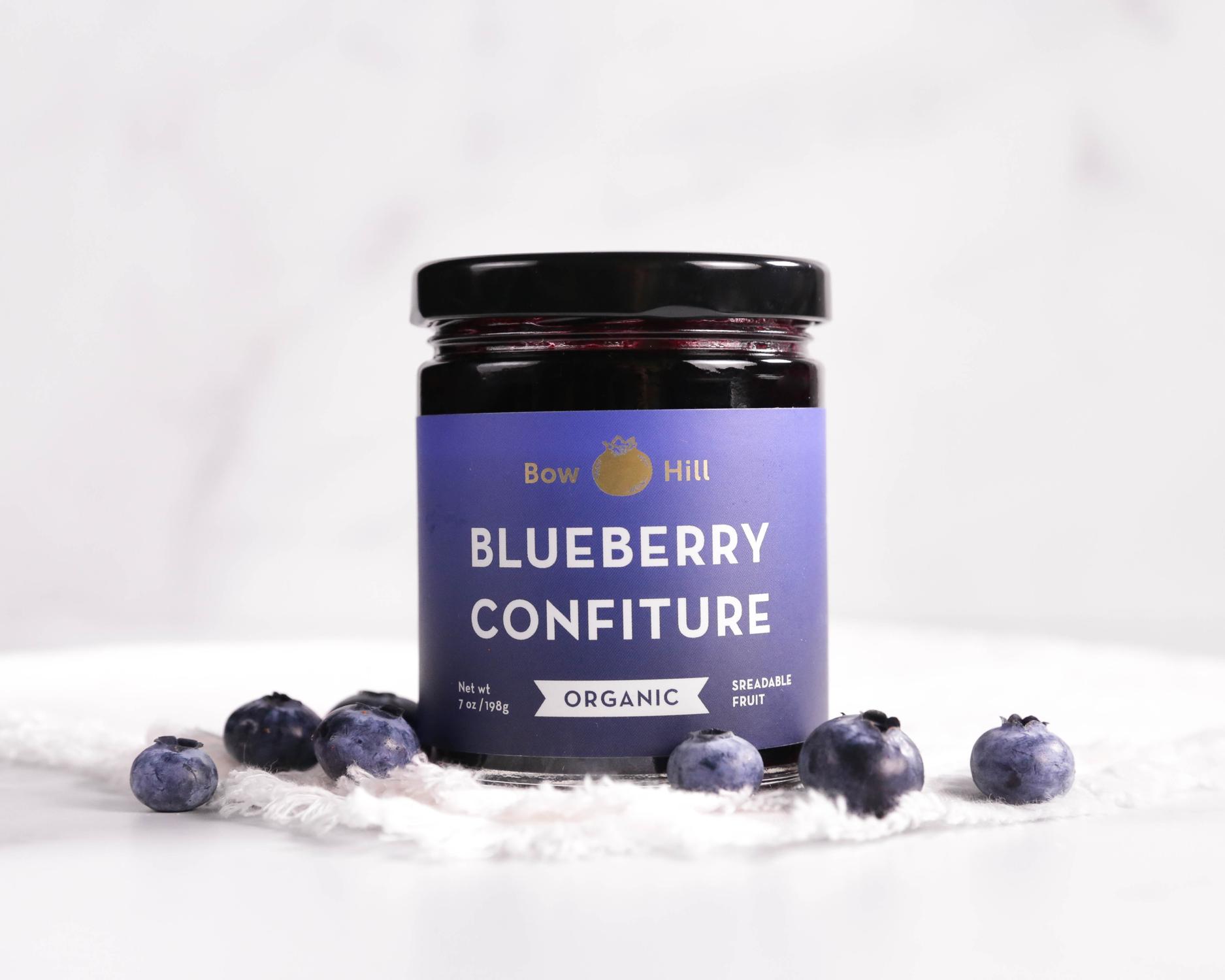 Bow Hill Organic Blueberry Confiture