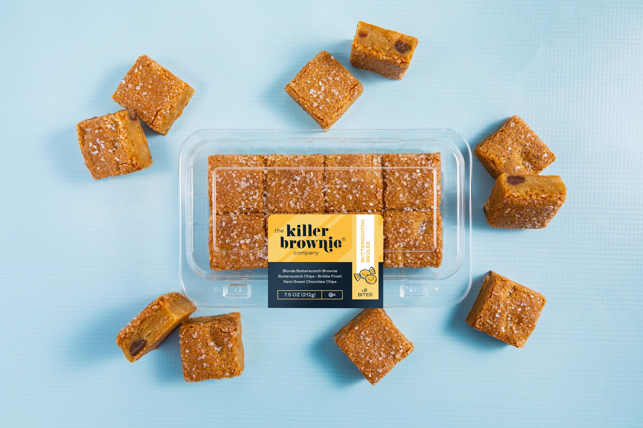 Killer Brownie Butterscoch Brulee Bites