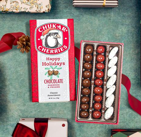 Chukar Cherries Classic Assortment Holiday Gift Box