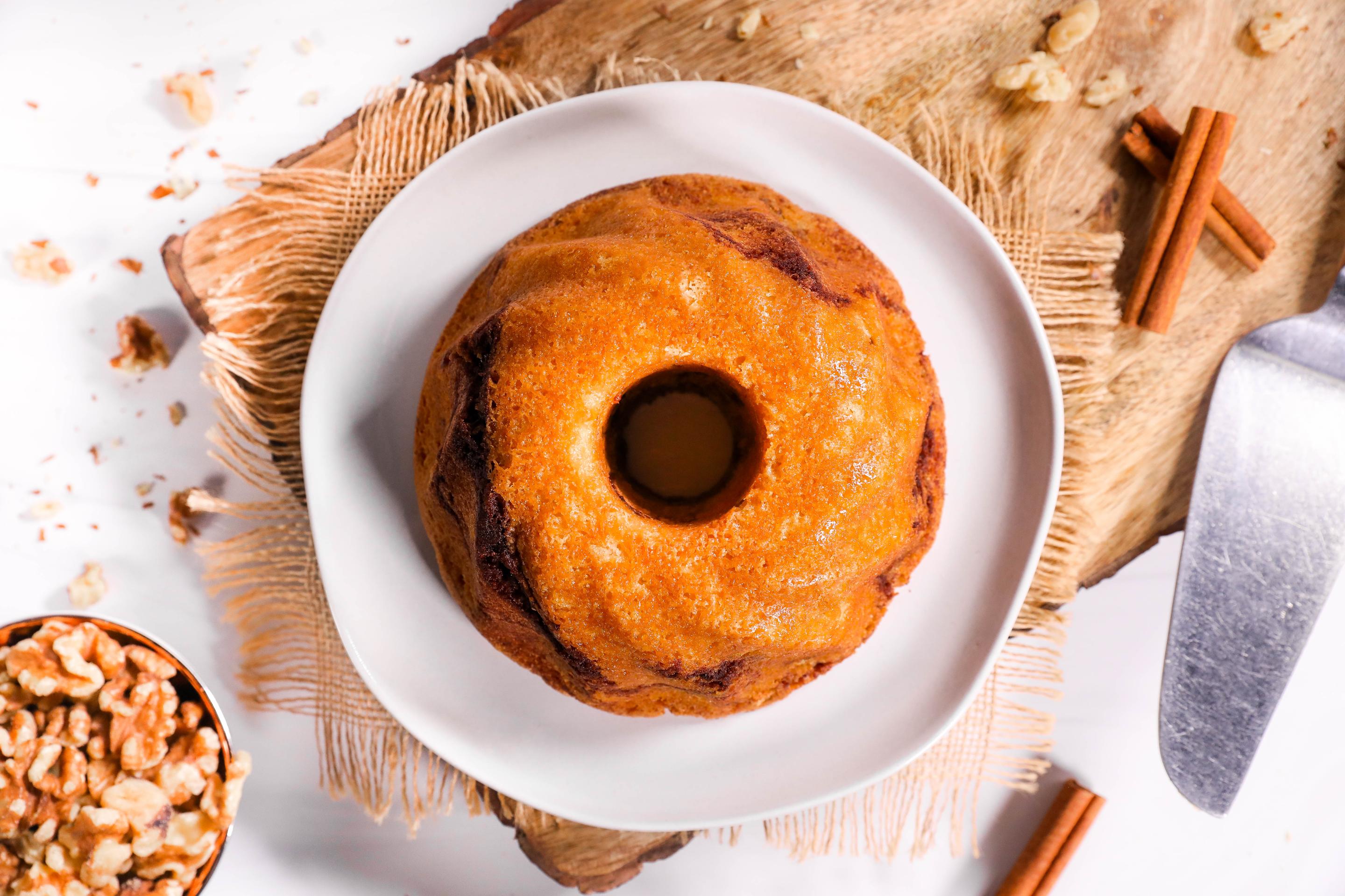DLM Cinnamon Walnut Coffee Cake