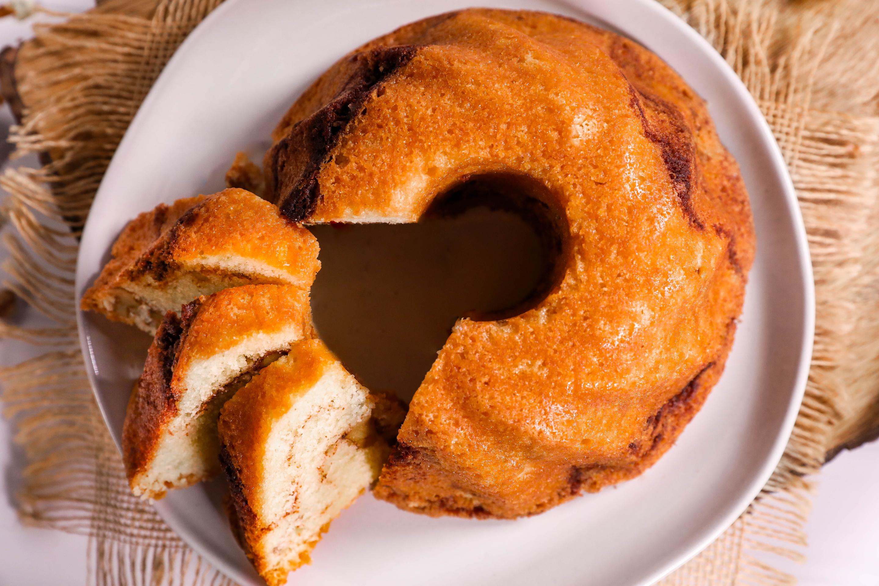 DLM Cinnamon Walnut Coffee Cake