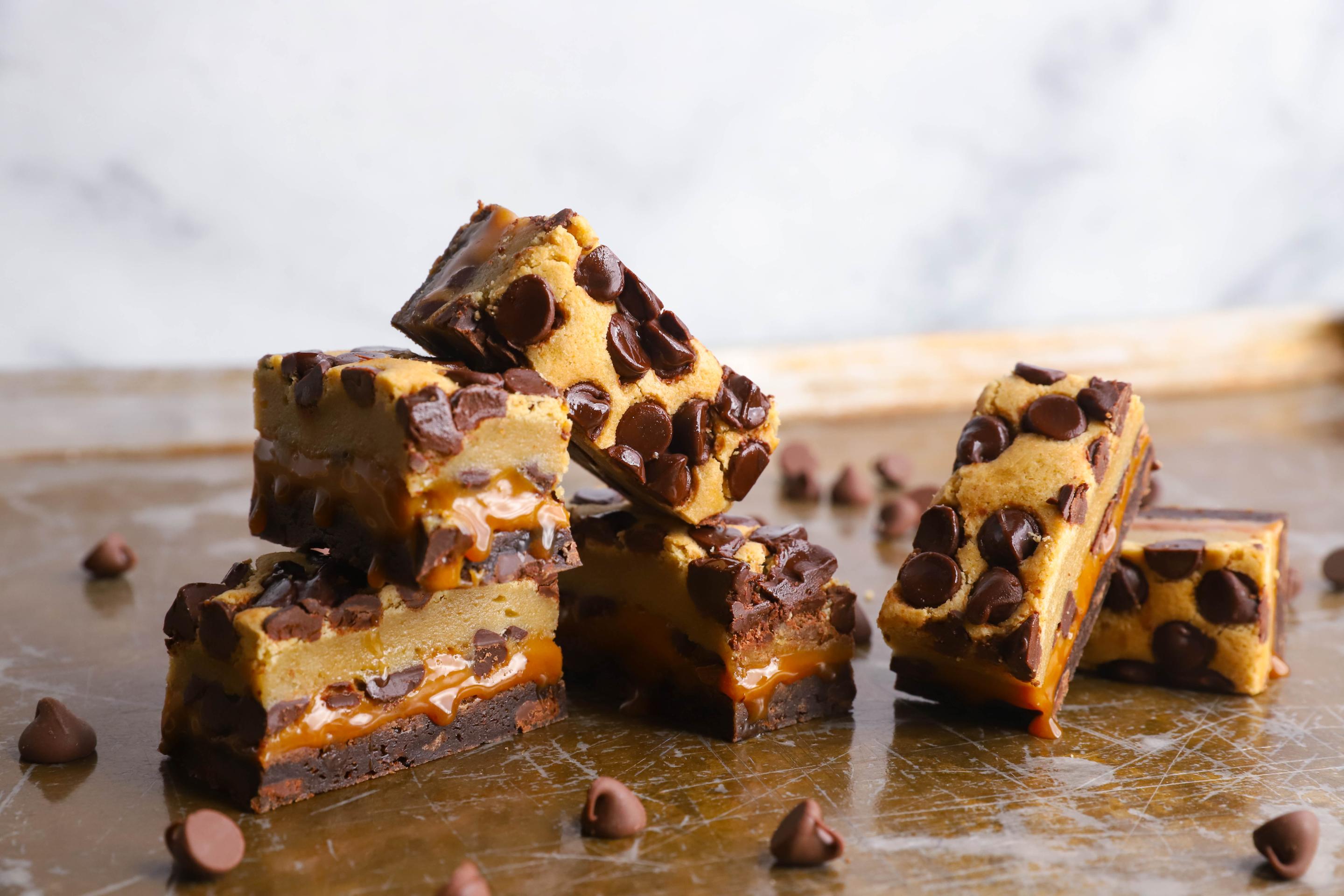 Killer Brownie Cookie Dough Bars