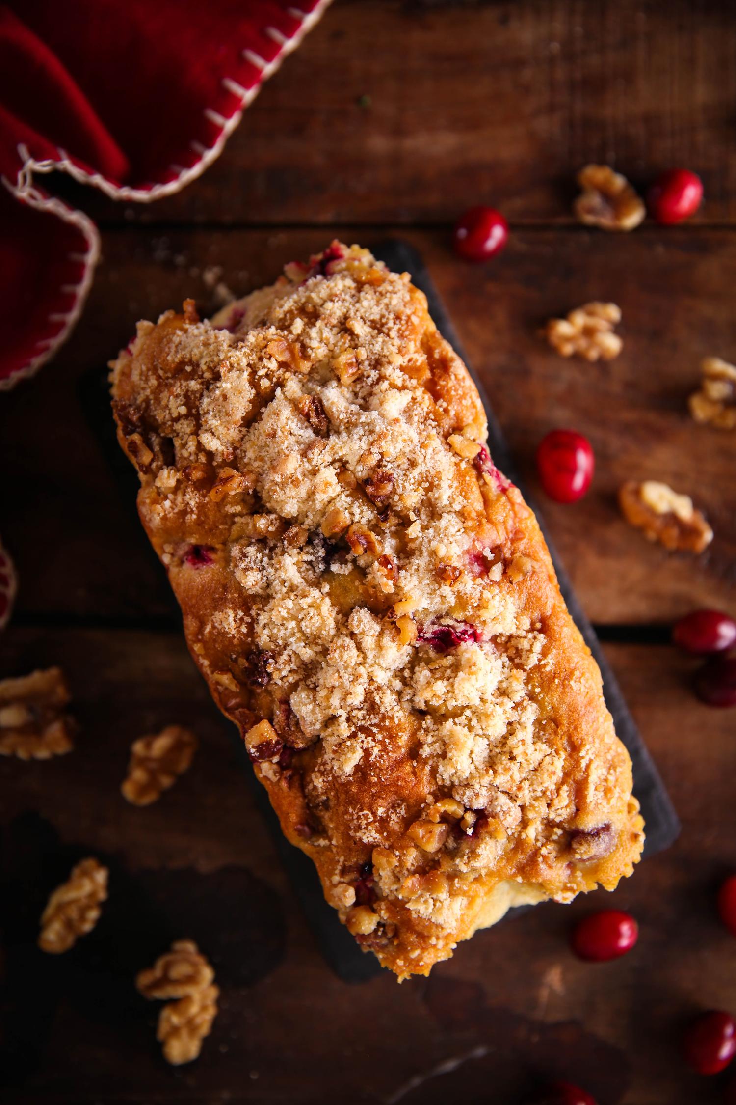 DLM Cranberry Walnut Pound Loaf